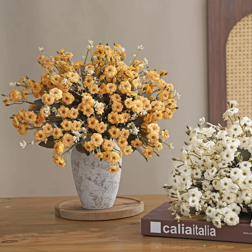 

Artificial Flowers Silk Rose Home Room Table Wedding Bridal Bouquet Decora Valentine Outdoor Yard Garden DIY Gift Box Accessorie