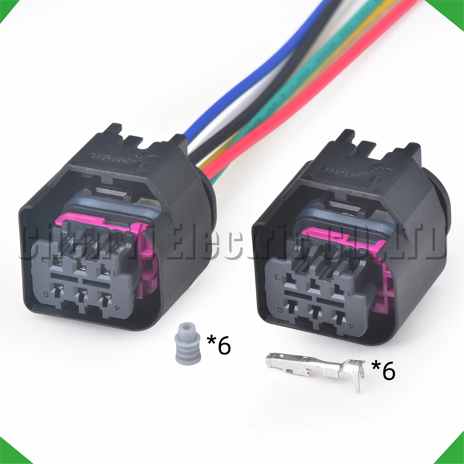 

6 Pin Automotive Connectors Tail light radar module Wire harness Plug 1-2312022-1 For BMW Benz W212 C200 C260L E260