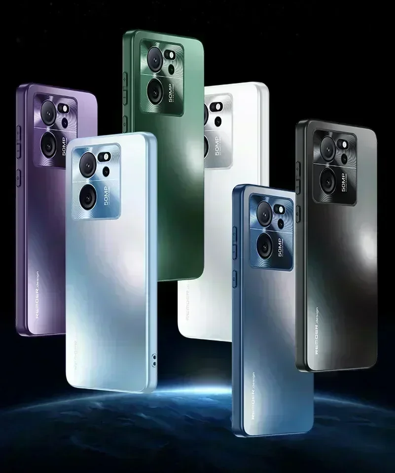 Matteอะคริลิคปกหลังโลหะกล้องป้องกันเคสโทรศัพท์สําหรับXiaomi 13T Pro 13T 13 Ultra 12S Pro 12X 12 Hardกันกระแทก