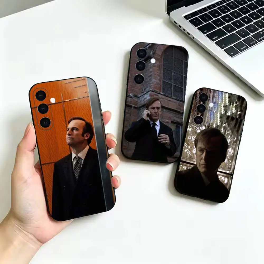 B-Better Call Saul Jimmy Soft Black Phone Cover, Fit for Samsung Galaxy A02S,A22,A32,A42,A52,A21S,A31,A41,A51,A71,A72,A73,A30S