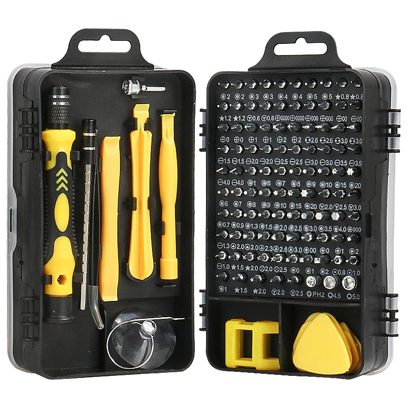 115 All-in-One Tool Screwdriver Set for Multi-Use in Clock and Mobile Phone Disassembly and Repair