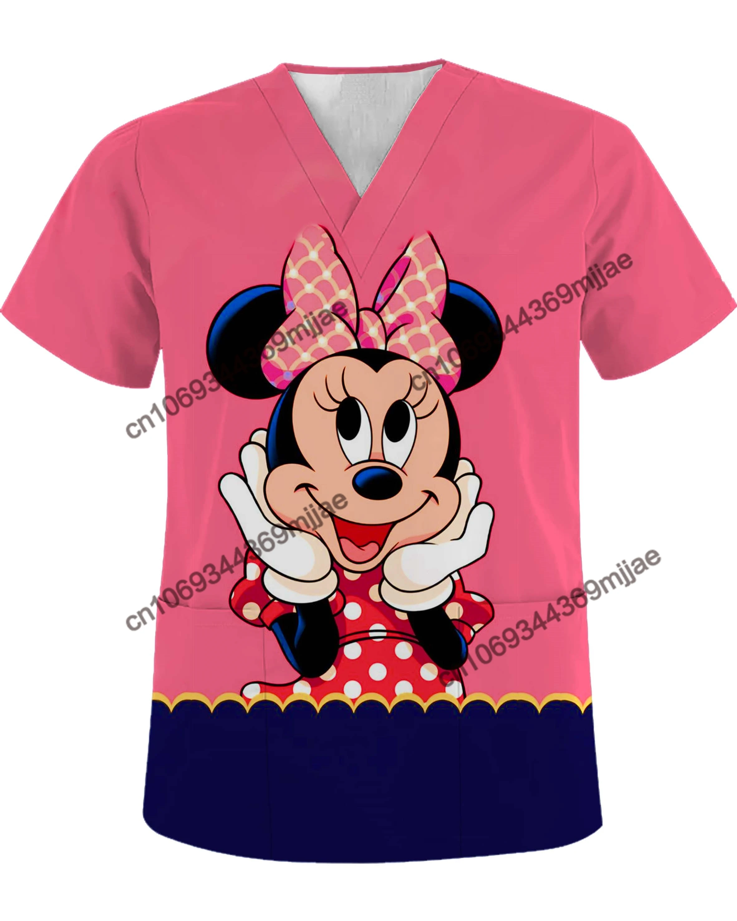 

Women's T-shirt Disney T-shirtv Summer Blouses Woman 2023 T-shirt for Girls T-shirts Clothes Y2k Top Womans Clothing Kpop