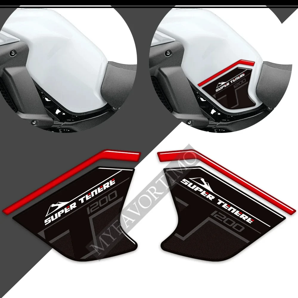 For Yamaha Super Tenere XT1200X XT1200ZE XT 1200 Z ZE ES XTZ XTZ1200E Motorcycle Fuel Tank Sticker Decals