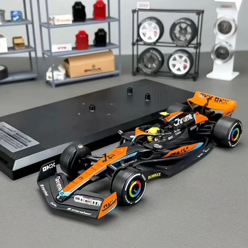 

Colorful alloy car model 1:24 McLaren F1 racing sliding toy car model ornament birthday gift