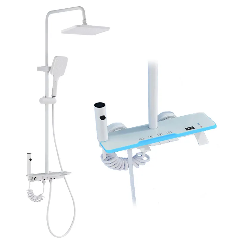 

Shower set Constant temperature digital display pressurized shower head