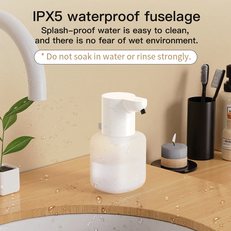 

P6 Automatic Inductive Soap Dispenser Foam Washing Phone Smart Hand Washing Soap Dispenser Alcohol Spray Dispenser Washing