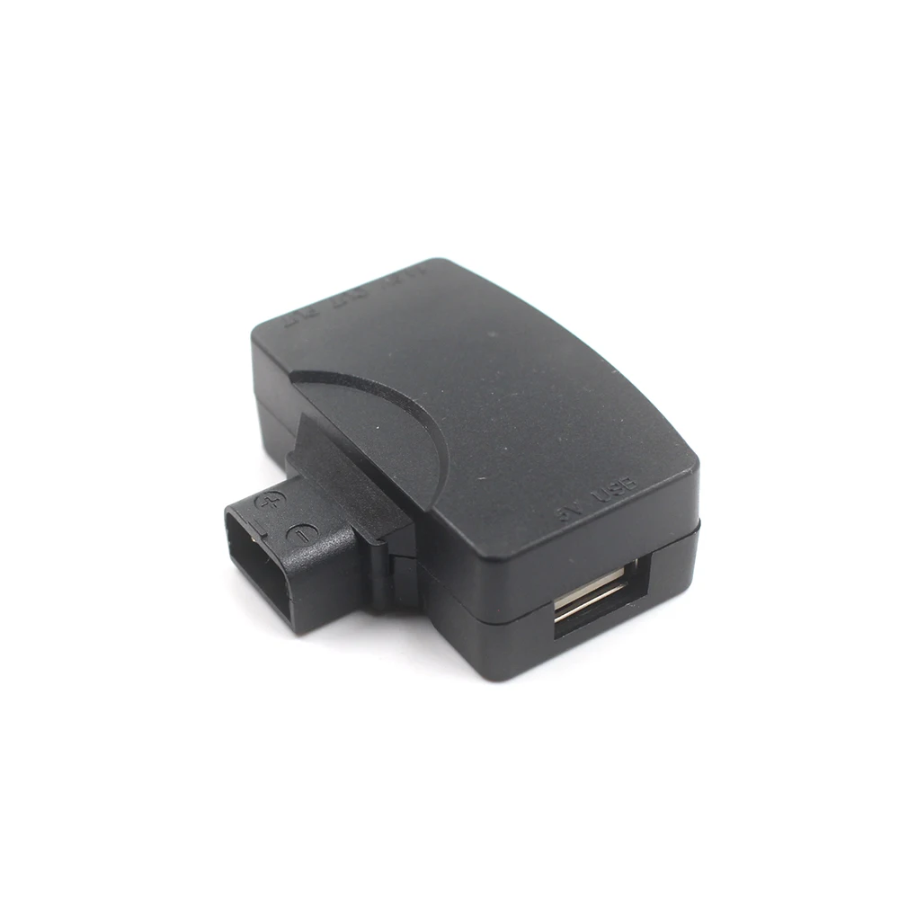 D-Tap P-Tap 5V USB Splitter Adapter Power Tap 11V-17V Male B Tap to Female B-Tap and for Monitor Light Lamp Camera Camcorder