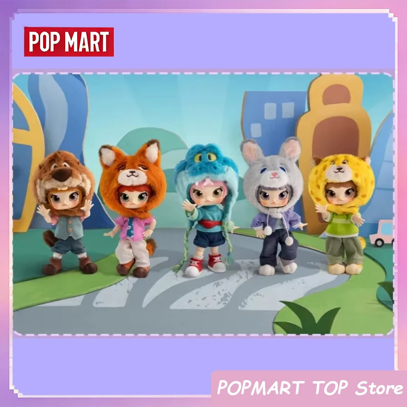 

Подлинная POP MART MOLLY Zootopia 2 серии 1/12, аниме-фигурка, загадочная слепая коробка, игрушки, коллекционная настольная кукла, подарки-сюрпризы