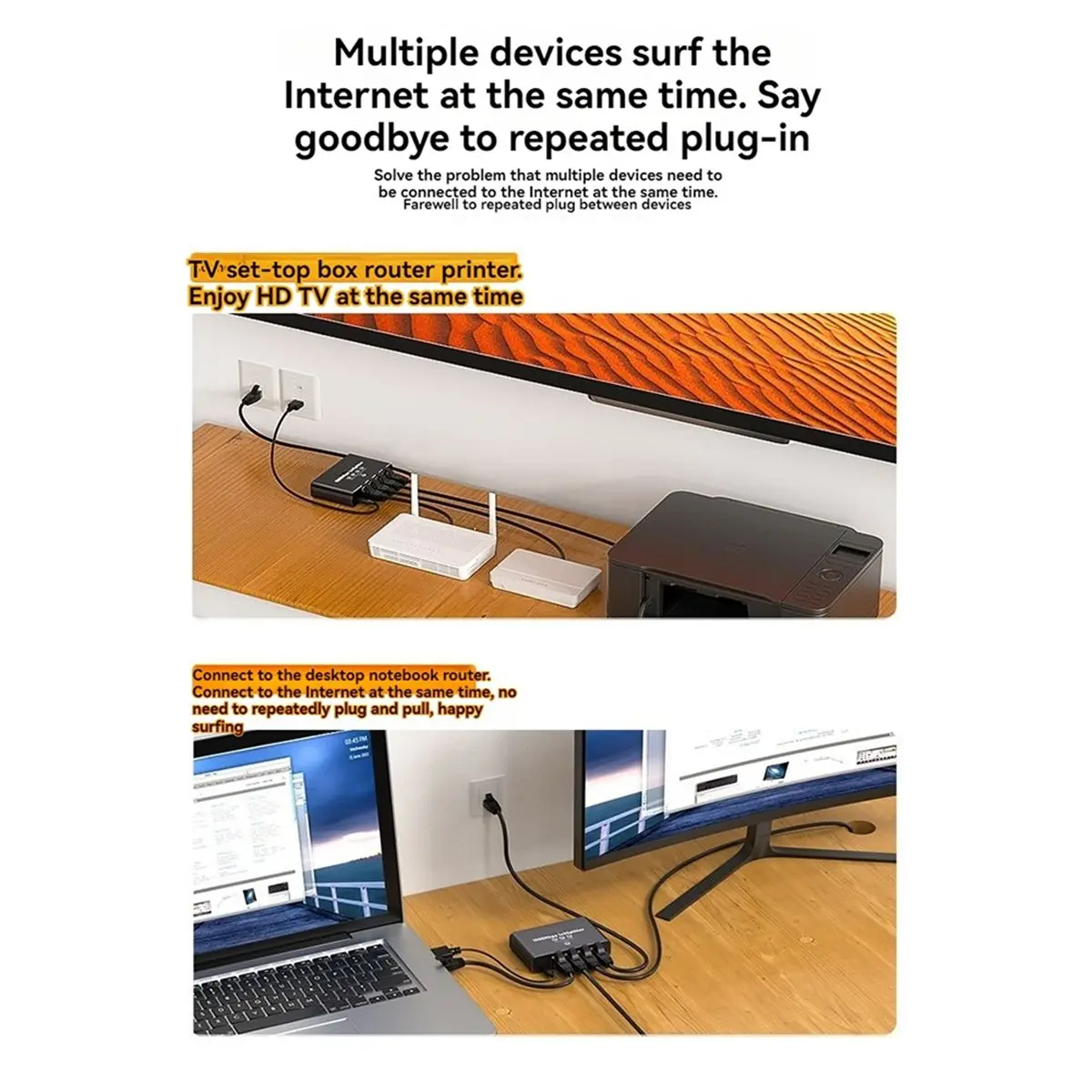 Ethernet Splitter 1…