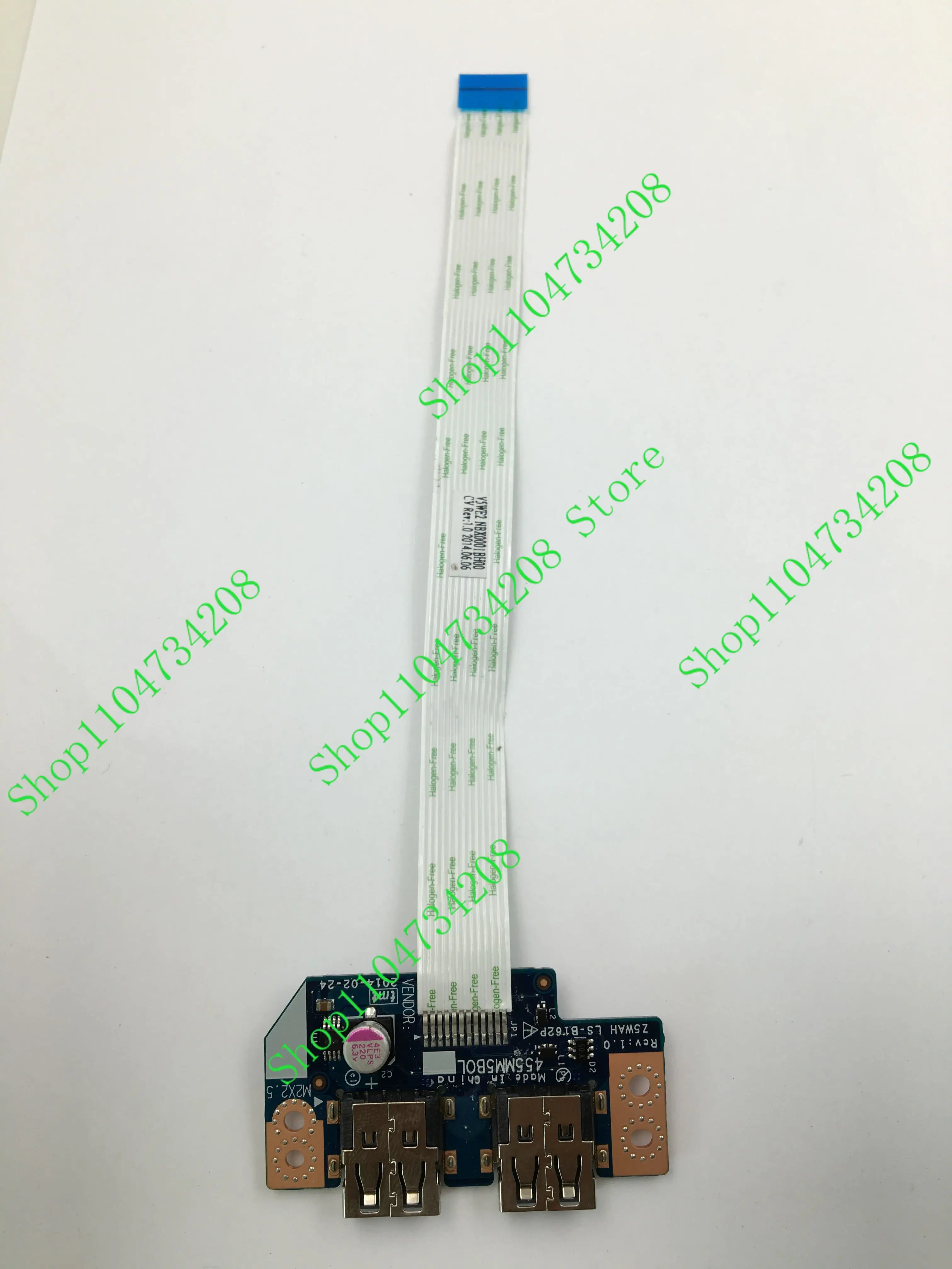 

DB LS-B162P For Acer Aspire E5-571 E5-572G V3-572 V3-572G E5-511 V5-572 E5-521 E5-511G E1-571 E5-531 Laptop USB Board With Cable