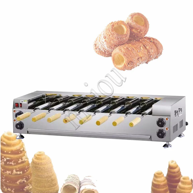 Popular Snack Food Chimney Swiss Roll Bread Oven Machine Roast Machine