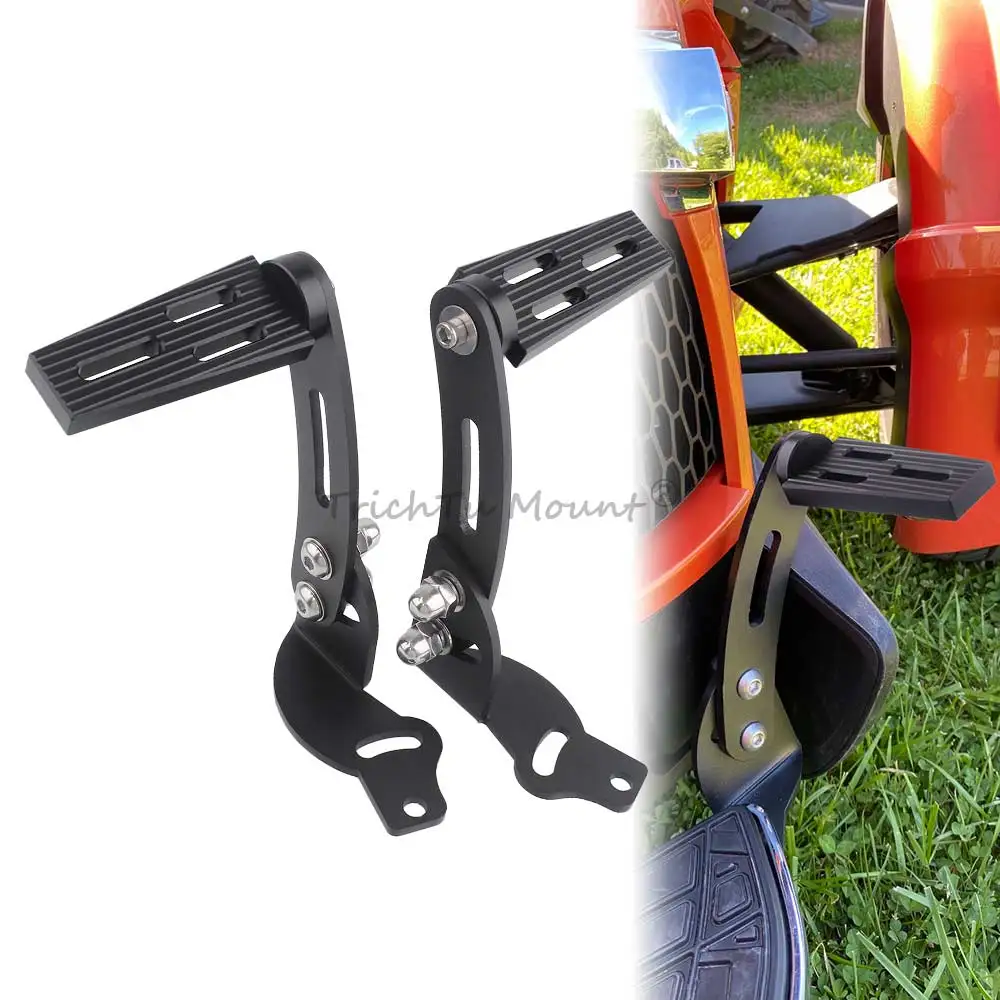 

1 Pair Adjustable Highway Road Pegs Floorboard Extension Kit Motorcycle Footrest Pedal Fits For Can Am RT Spyder Model 2010-2019