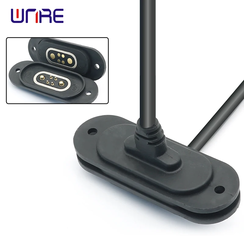 Magnetic Connector CX 2+4 Male-GX12 Male 6P/CX 2+4 Female-GX12 Male 6P Interface Charging With Wire Data Connector
