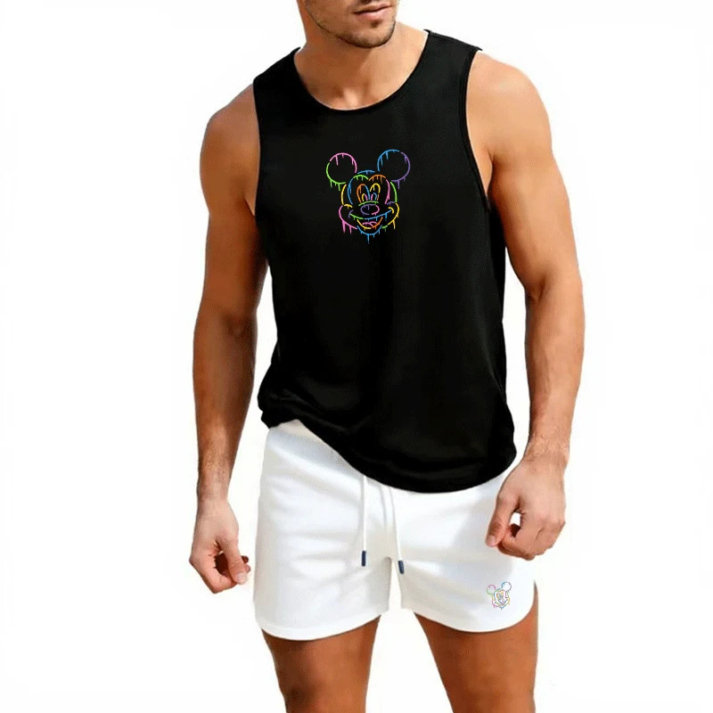 

Мужские майки для спортзала, жилеты для бега, одежда для фитнеса, мужские майки-стрингеры для бодибилдинга, летняя спортивная одежда