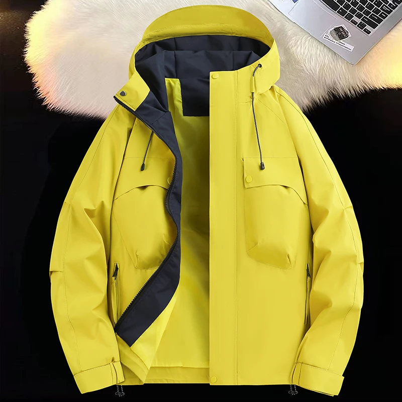 Couple Spring Autumn Outdoor Running Fitness Windproof Breathable Jacket Fashion Trend Loose Comfortable Versatile Jacket Coat