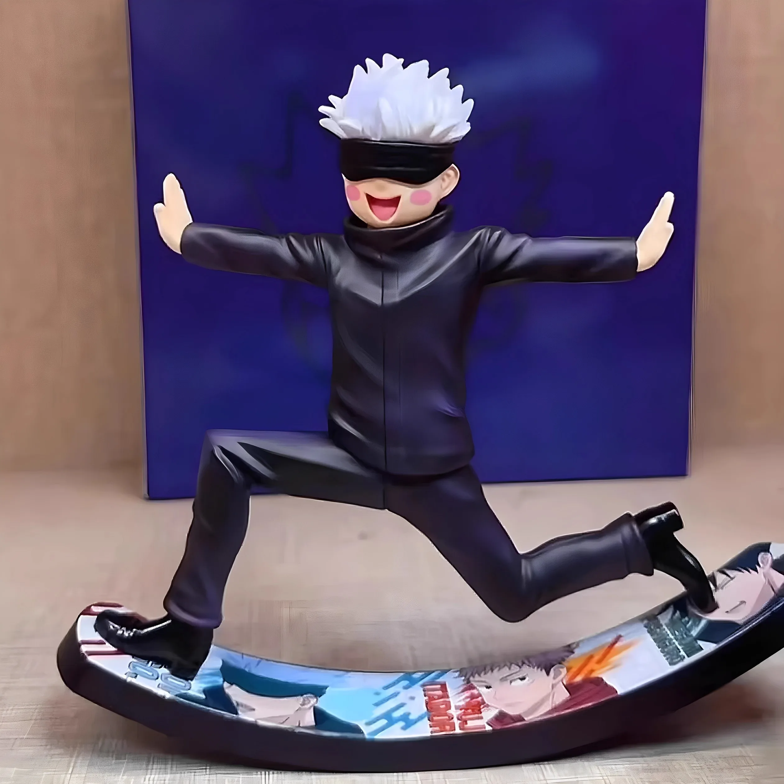Figurine de dessin animé Gojo Satoru Jujutsu Kaisen, poupée en Pvc, Version de haute qualité, modèle de Statue, jouets pour enfants