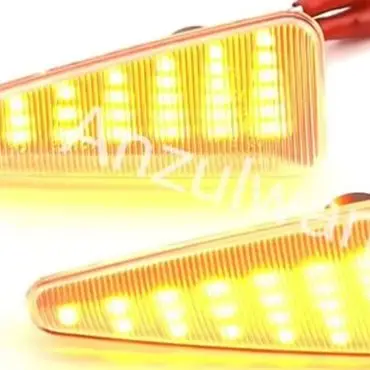For Dacia Logan Sandero I For Renault Sandero I 2008.11-2011.12 Dynamic LED Marker Light Turn Signal Blinker Lamps Lights