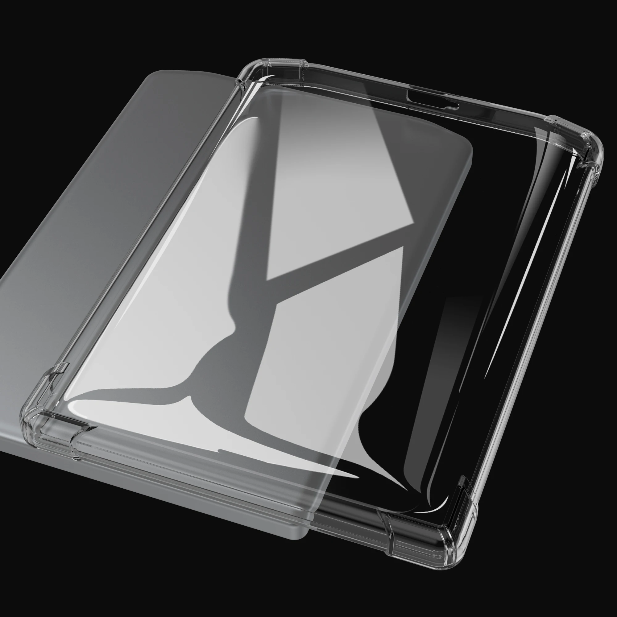 Clear Case for Pocketbook 629 Verse/634 Verse Pro Color e-Reader - Ultrathin Lightweight Transparent Flexible Soft Back Cover