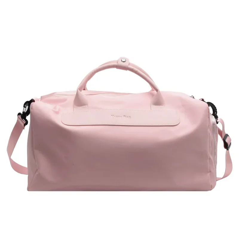 Women\'s Yoga Fitness Bag Wet and Dry Separation Swimming Bag Short Distance Travel Bag Large Capacity Lightweight Luggage Bags