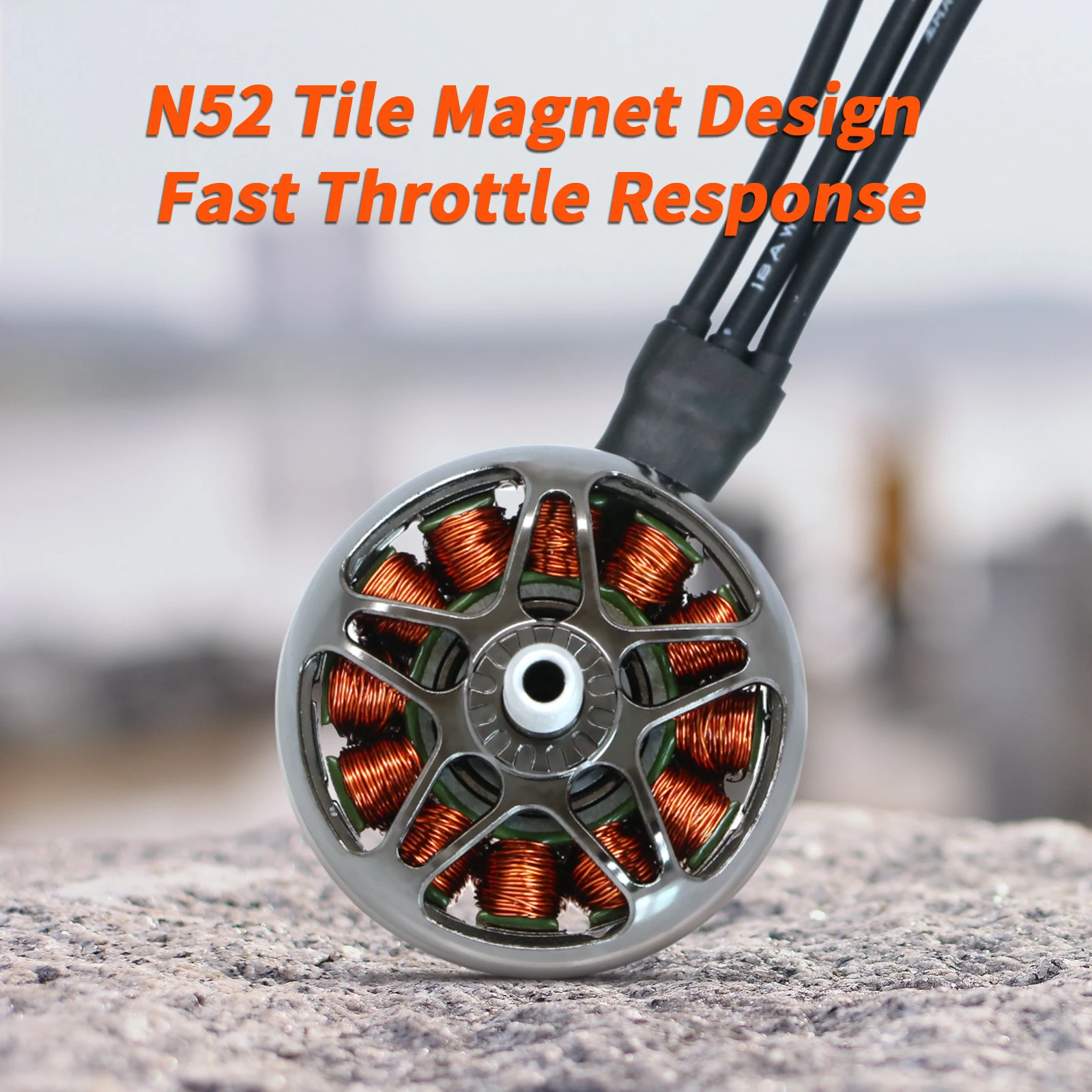 4 Stück/Set EMAX ECOII Serie ECO II 2807 6S 1300KV/ 5S 1500KV/ 4S 1700KV Bürstenloser Motor für 7'' FPV Racing RC Drohne DIY-Teile – Detail 5