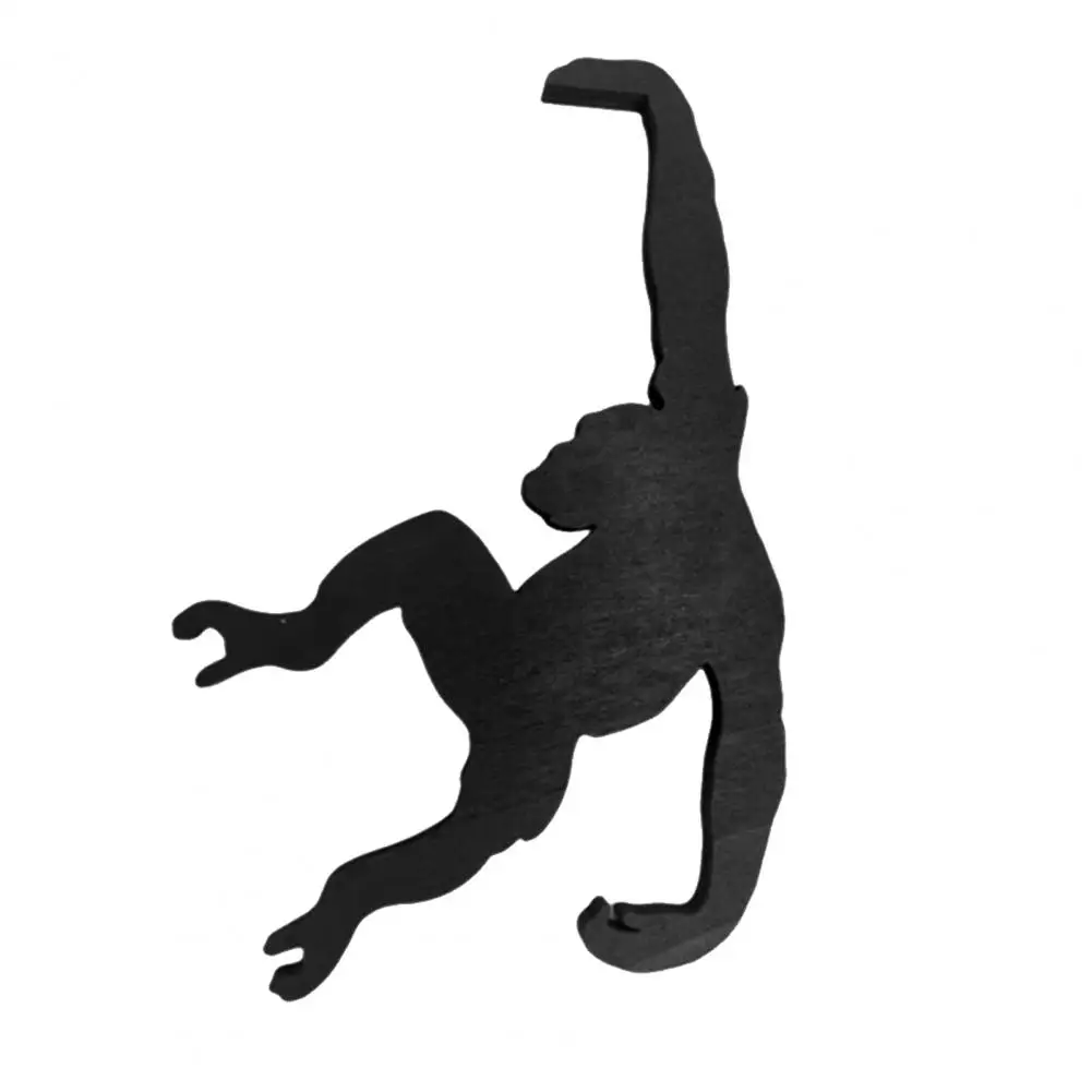 Themed Hook Heavy Duty Wooden Monkey Hook for Home Kitchen Bedroom Room Multi-purpose Hanging Hook for Clothes for Organization