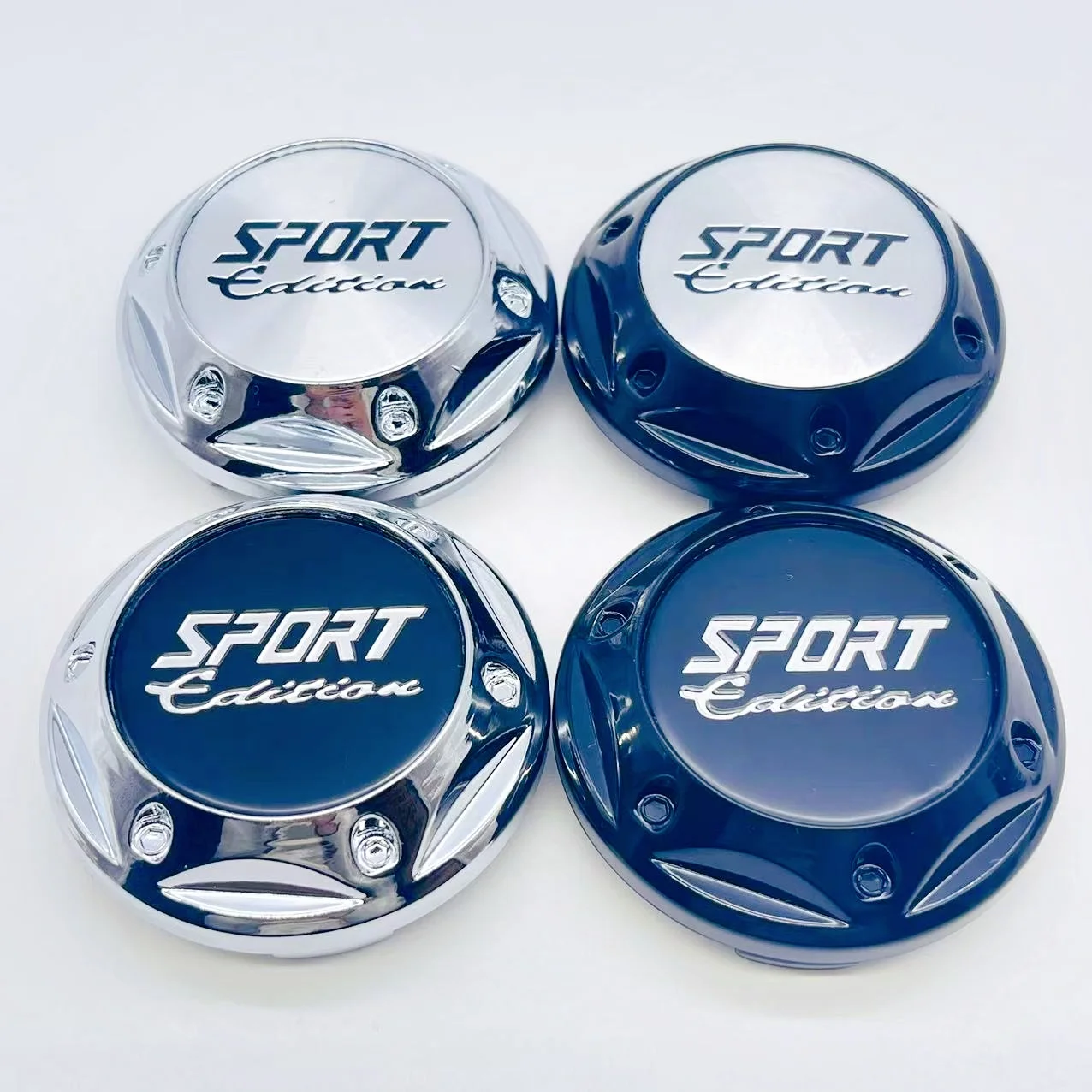 

4pcs 68mm Cap For Rims SPORT SPEED RACING POWER Emblem Wheel Center Cap Car Logo Wheel Cover Hub caps Tire Accessories