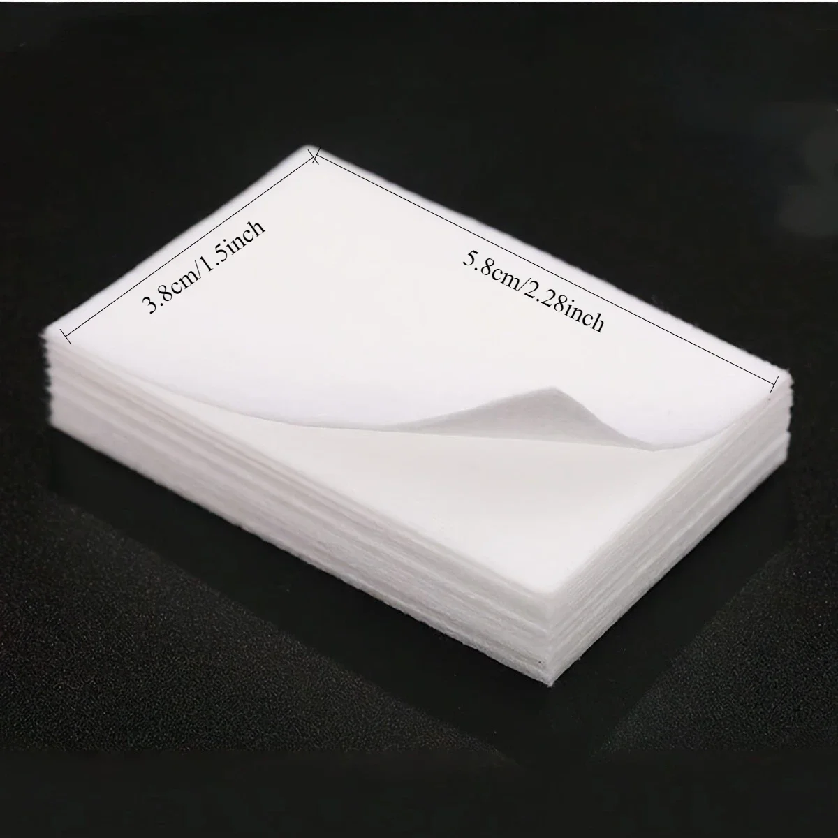 400pcs Nail Surface Cleaning Cloth - A Durable Nail Care Essential for Nail/Foot Trimming, Professional, and Home Use