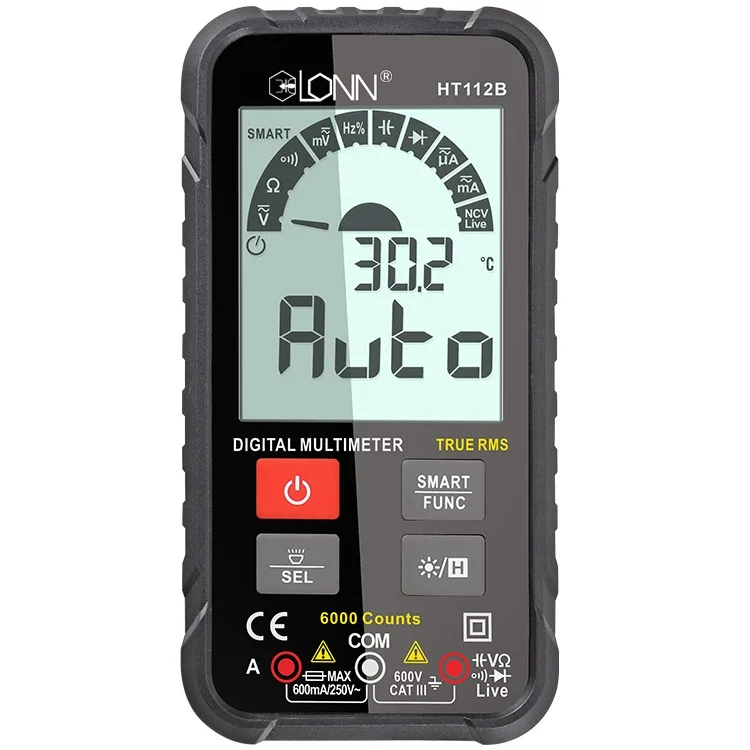 Lonn 112B Pocket Smart Multimeter Auto Rang Digital Multimeter