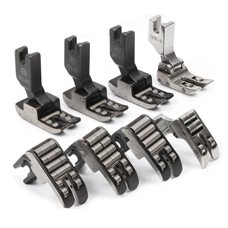 R141 Roller Anti-wrinkle Presser Foot Spk-3 6-Wheel 8-wheel 12-wheel Presser Foot industrial sewing machine parts