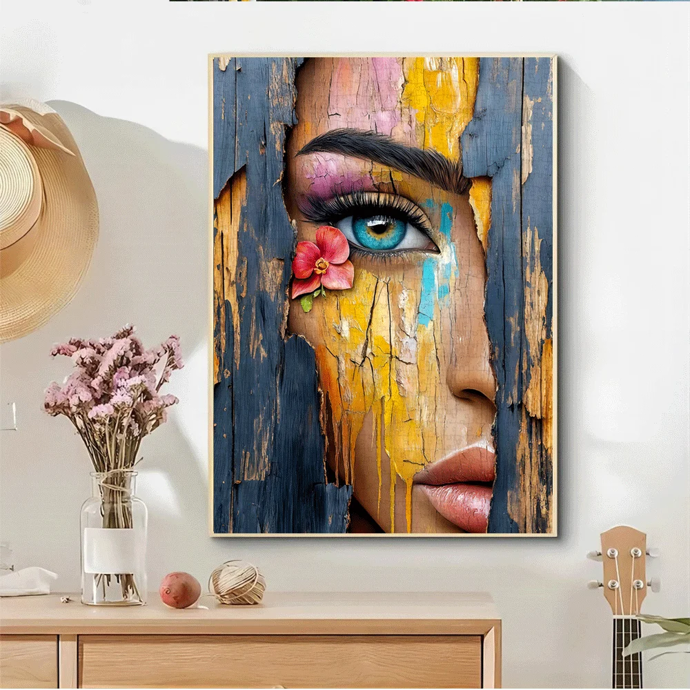 1000ピース 大きな目アートパズル - 大人と家族のための創造的なDIY脳トレ、ユニークな目を持つインタラクティブな紙パズルゲーム