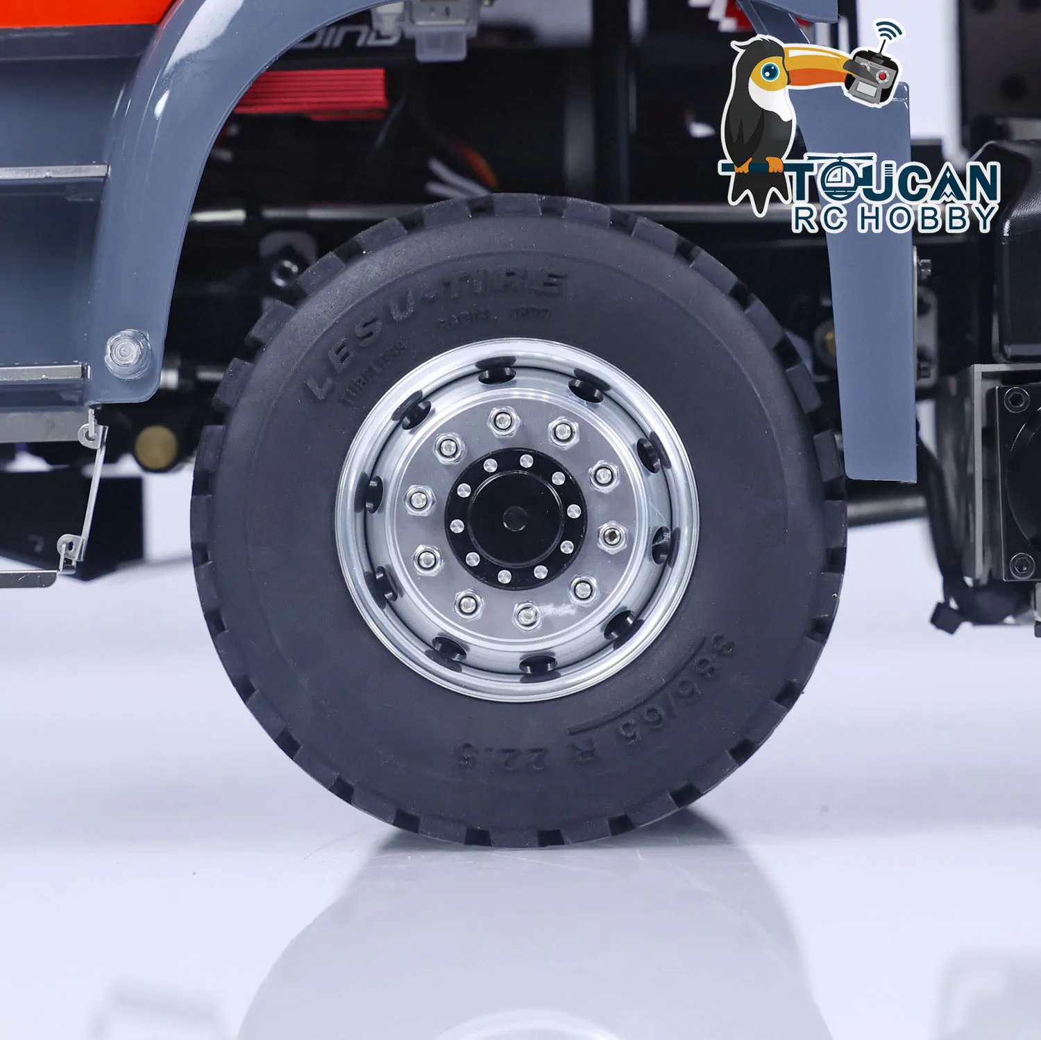 LESU 1/14 TGS Hydraulic Metal Dumper Truck 8*8 RC Roll On/Off Tipper Servo Painted Model Toy THZH0477