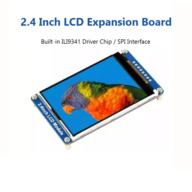 

2.4 Inch LCD Expansion Board - ILI9341 Driver Chip, TFT Color LCD Module Display, Compatible with Raspberry Pi/STM32