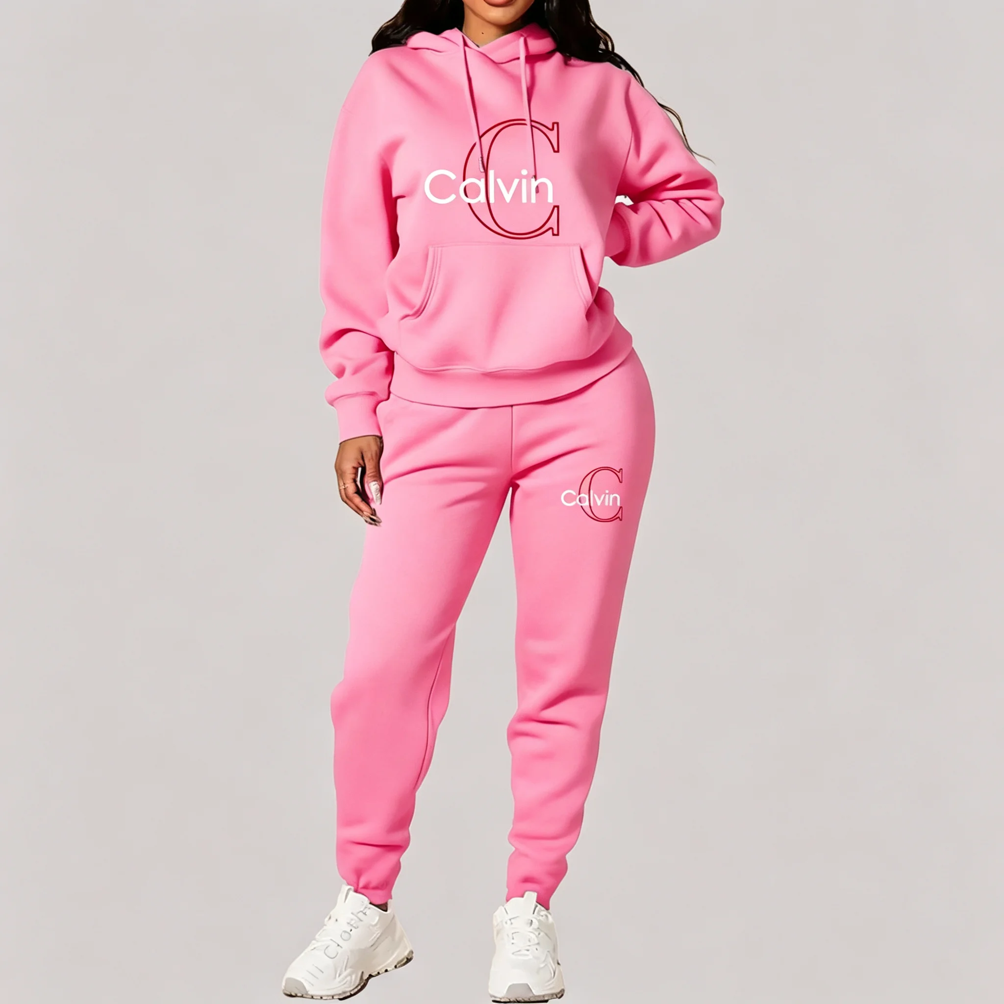 2026 New Ladies Tracksuit Aesthetic Designer Clothes Trend Sportswear High quality Hoodies Sweatpants 2 piece Outfits Women Sets