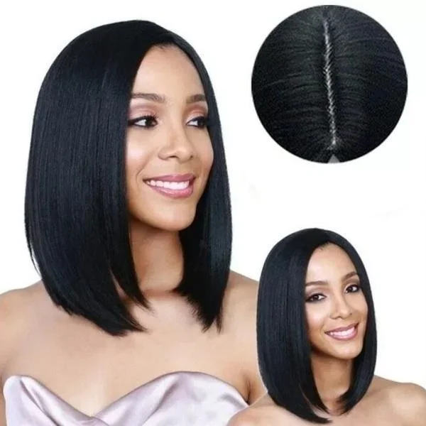 

Fashion Hair Wigs Bob Full and Thick Natural Color High Temperature Wire for Women Beauty Accessories salon accessories barber