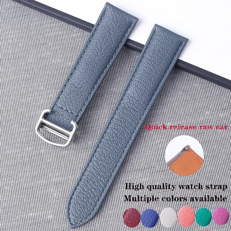 High quality sheepskin strap replacement Cartier tank London solo key strap men and women genuine leather strap bracelet