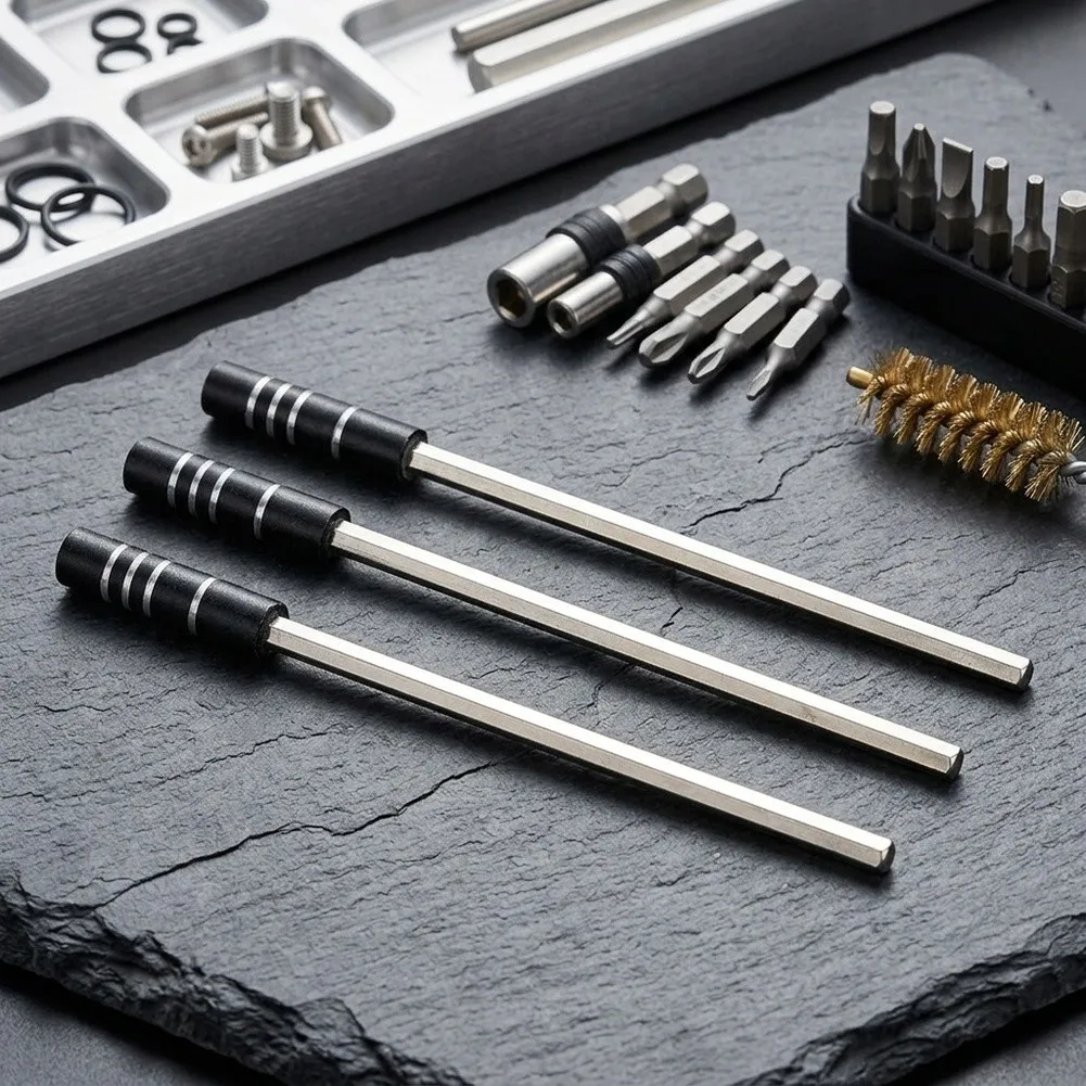 Hex Bit Adapter Magnetic Extension Bar Supports Standard Hex Bits Easy To Reach Deep Places DIY Projects Good Assistant