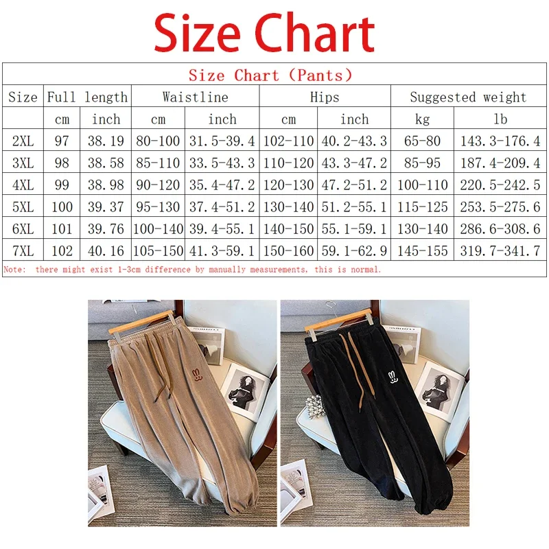 100/130/150kg Chubby Female Large Size Casual Pants Big Size Women Clothing 6XL 7XL Elastic Waist Slimming Pants with Drawstring