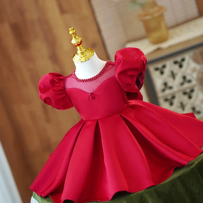 Child Girl Evening Dress Girls' Party Dress for Kids Girl Mini Quinceanera Dresses for Girls Dresses on Offer Liquidation Baby