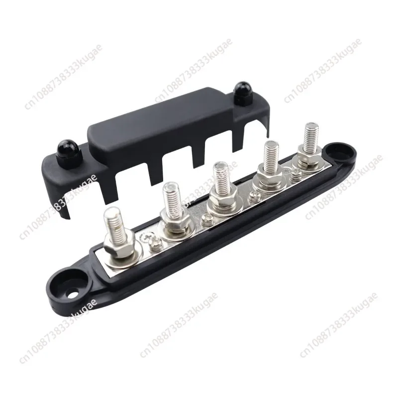 300A RV Ship Sink Bar M10M8M6 High Current Terminal Terminal Terminal Post 5 Stud Bus Bar