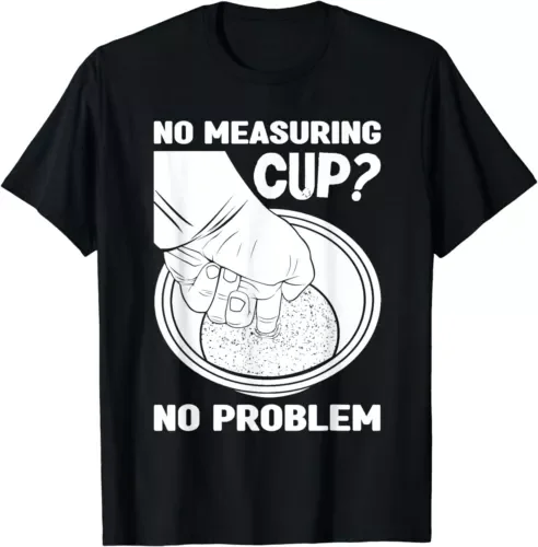 Filipino American No Measuring Cup No Problem Rice T-ShirtHigh Quality 100%Cotton Short Sleeve