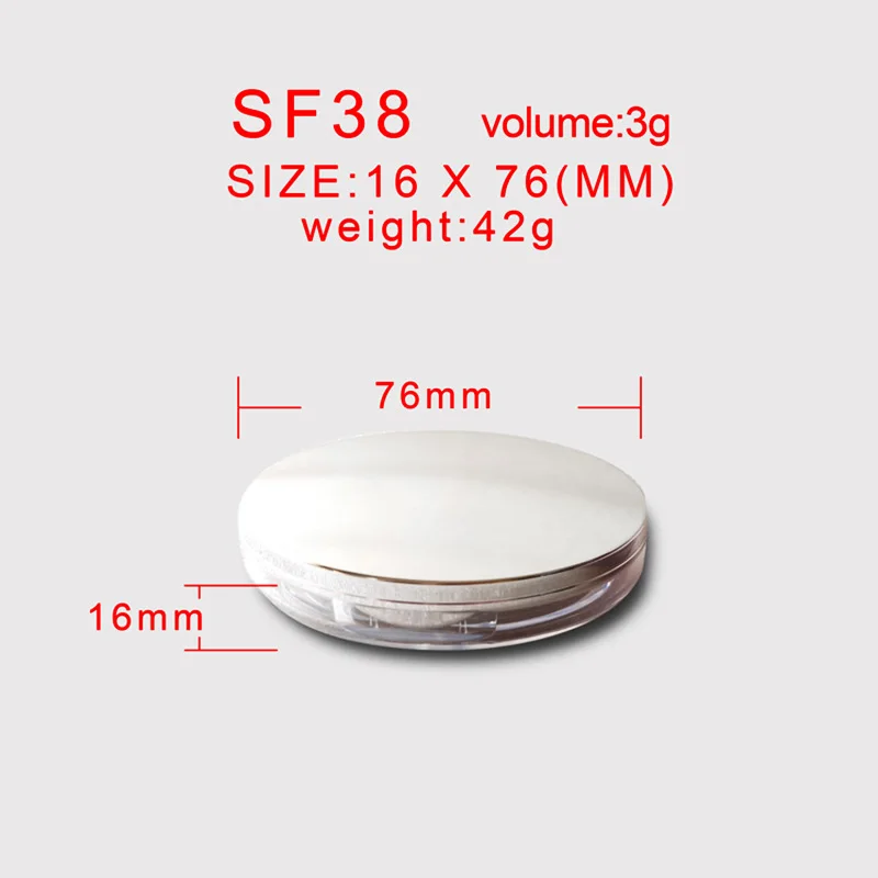 Loose Powder Makeup Ultra-thin Dry Powder Elastic Powder Box For Daily Makeup Routine Travel Makeup