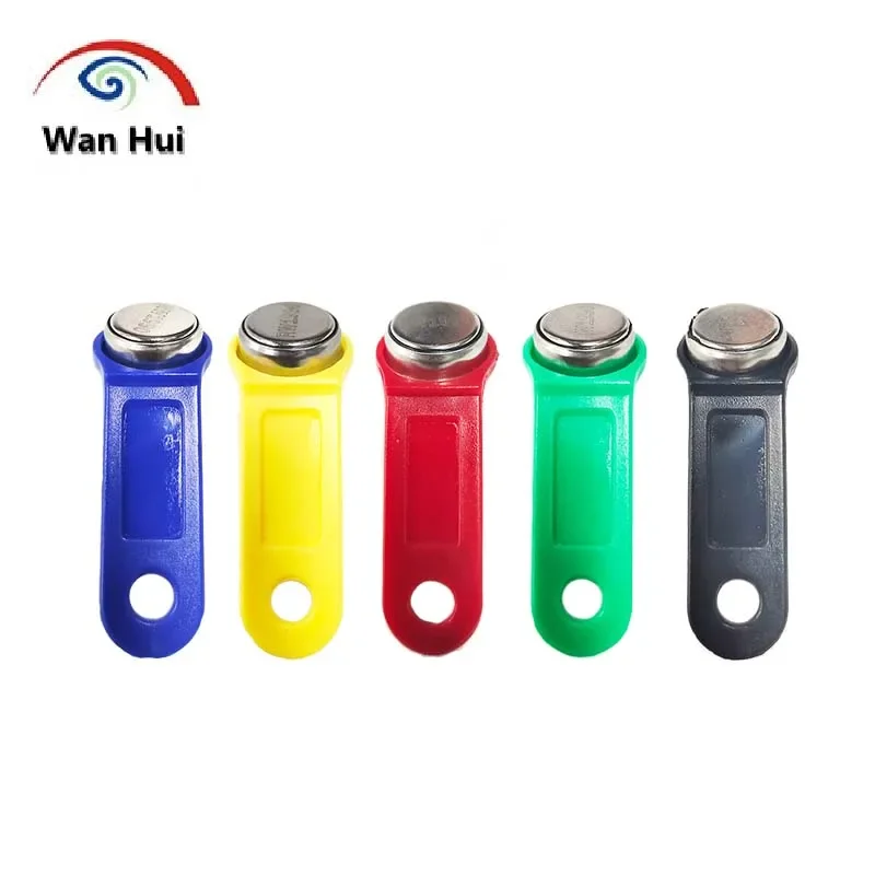 5Pcs Touch Memory Key iButton RW1990 Copy DS1990 TM1990 Rewritable Waterproof for Dallas Duplicator Door Access Control System