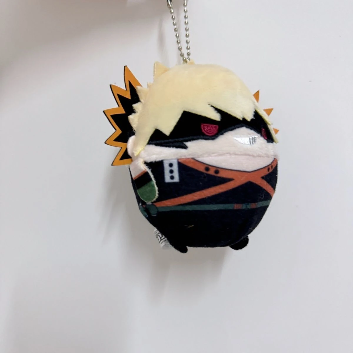أنيمي بطلي الأكاديمية Bakugou Katsuki تأثيري الكرتون كيرينغ قلادة المفاتيح حلية اكسسوارات هدية الهالوين