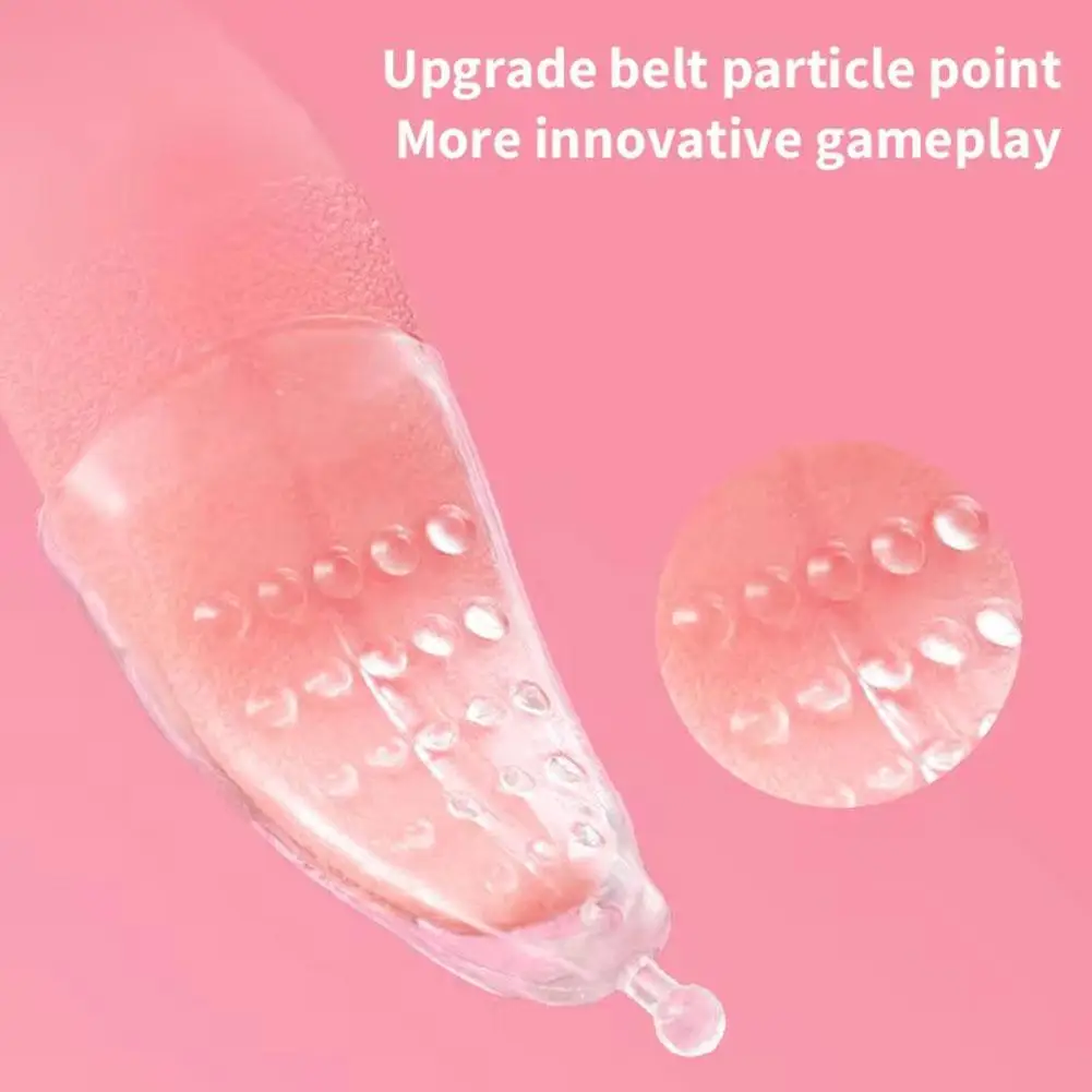 1/3 PCS 구강 섹스 콘돔 초박형 입자 혀 핥는 도구 질 마사지 G-스팟 자극 유혹 성인 섹스 토이