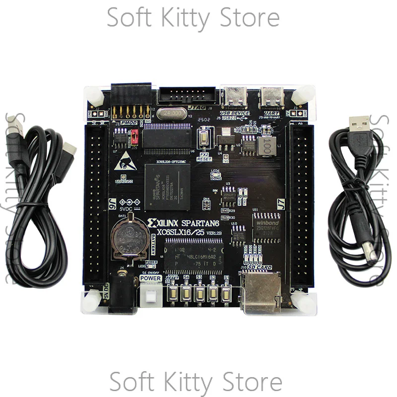 XC6SLX16  SDRAM USB2.0 FPGA Development Board  Single core board structure A positive