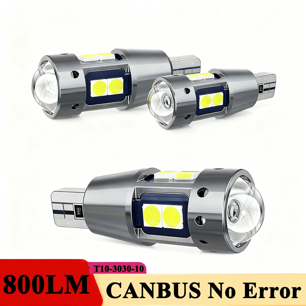 yZ[z2/10 T10 W5W 168 192 LED CANBUS G[Ȃ 3030 10SMD i ԗpe[v }[J[v p[LOv CeAv 12V zCg bh