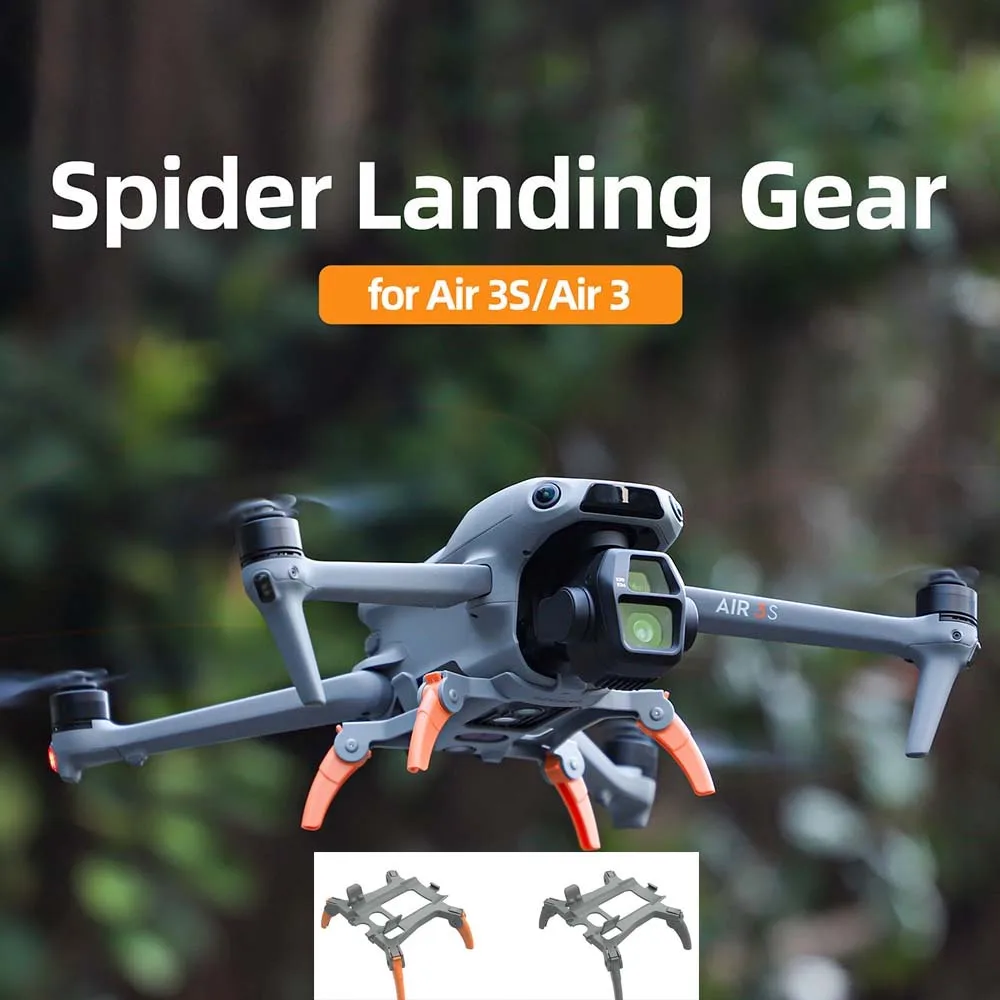 Landing Gear for DJI AIR 3S/AIR 3 Drone Height Extended Leg Protector Quick Release Feet Extensions Camear Drones Accessory