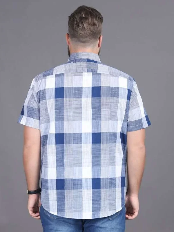 

Summer Men's Faion Trendy Cotton ort-Sve irt plus Size CleanFit Square Collar Inner Wear Casual Thin PU Leather