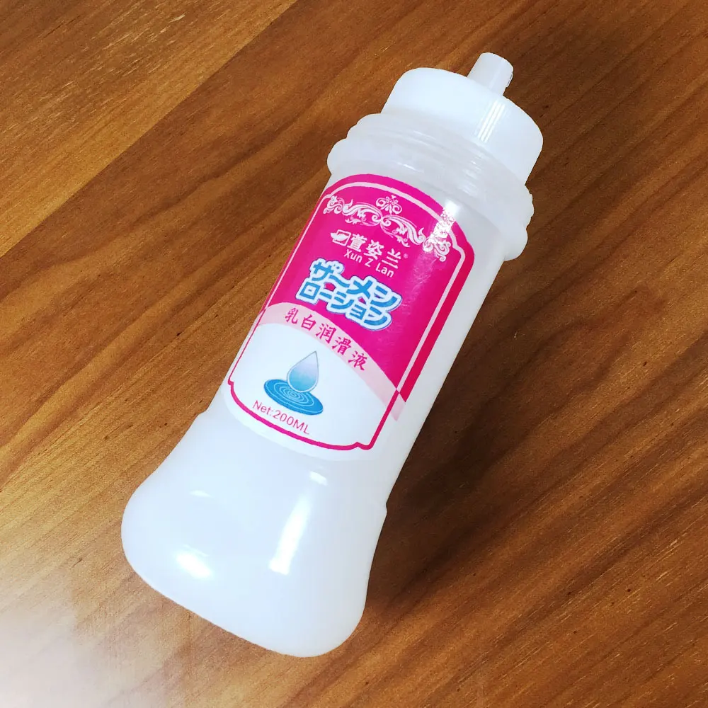 Imitation Semen Lubricant Lube Products 200ML Vaginal Creamy Lubrication Also for Anal Sex,Water Base Lubricant Sex Oil