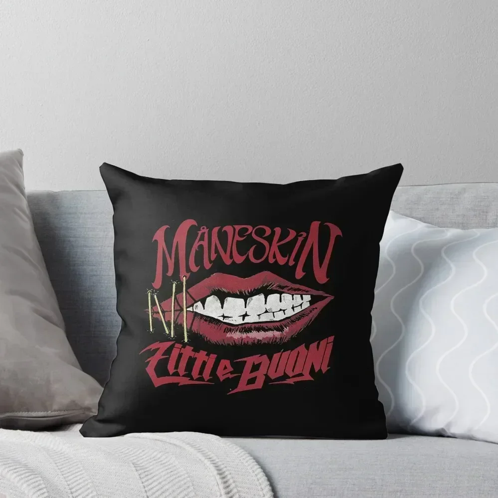 

MANESKIN maneskin,mneskin Throw Pillow Decorative pillow case Pillowcase pillow
